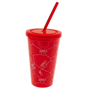 FC Liverpool pohár so slamkou kids beaker red