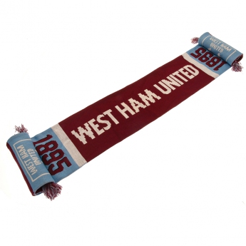 West Ham United zimný šál scarf 1895 RT