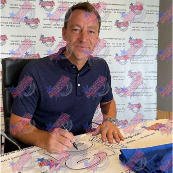 Legendy zarámovaný dres Chelsea FC 2000 Terry Signed Shirt (Framed)