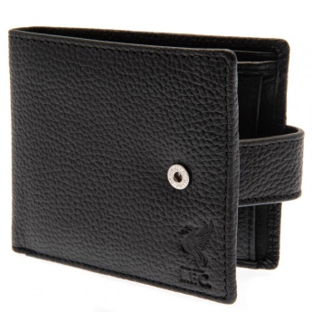 FC Liverpool peňaženka black leather wallet