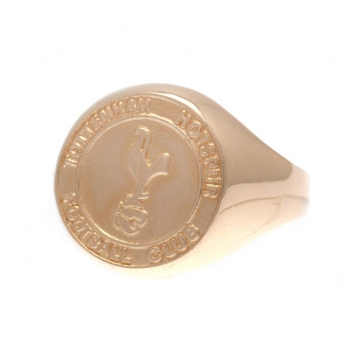 Tottenham prsteň 9ct Gold Crest Ring Medium