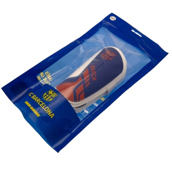 FC Barcelona detské futbalové chrániče shin pads kids