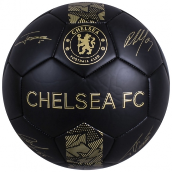 FC Chelsea futbalová lopta Signature Gold PH - size 5