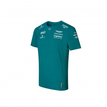 Aston Martin pánske tričko Vettel green F1 Team 2022