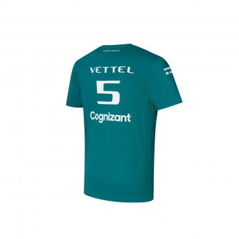 Aston Martin pánske tričko Vettel green F1 Team 2022