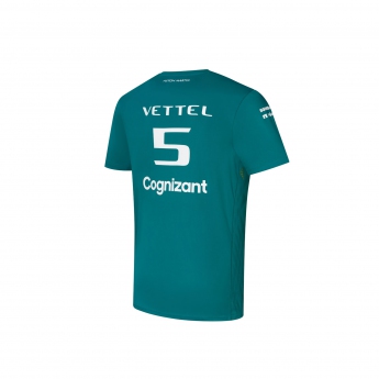 Aston Martin pánske tričko Vettel green F1 Team 2022