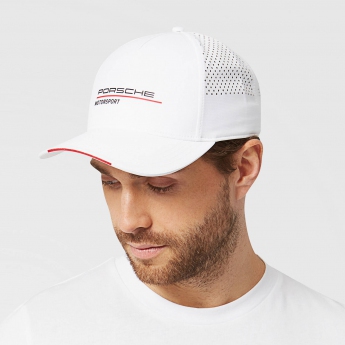 Porsche Motorsport čiapka baseballová šiltovka logo white