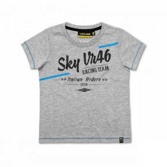 Valentino Rossi detské tričko Sky Racing grey