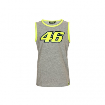 Valentino Rossi detský set tank top and shorts VR46 classic grey