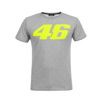 Valentino Rossi pánske tričko grey VR46 yellow Core