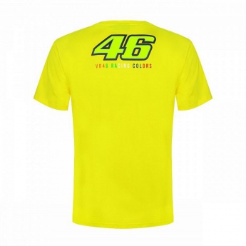 Valentino Rossi pánske tričko yellow Classic racing colors 2019