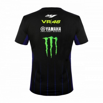 Valentino Rossi pánske tričko VR46 - Yamaha black 2019