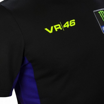 Valentino Rossi pánske tričko VR46 - Yamaha black 2019