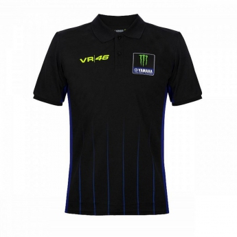Valentino Rossi polokošeľa VR46 - Yamaha black 2019