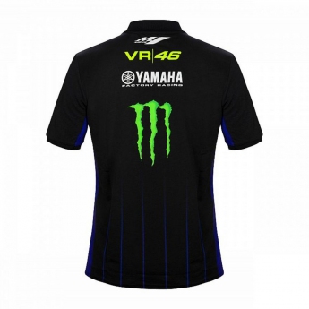 Valentino Rossi polokošeľa VR46 - Yamaha black 2019