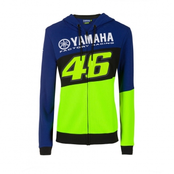Valentino Rossi dámska mikina s kapucňou VR46 - Yamaha Dual 2020