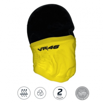 Valentino Rossi rúško winter yellow
