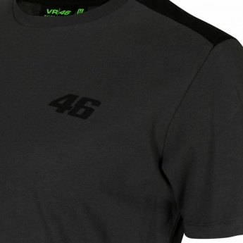 Valentino Rossi pánske tričko VR46 - Core tre black 2022