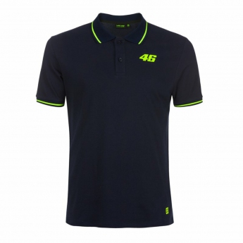 Valentino Rossi polokošeľa VR46 - Core black 2022