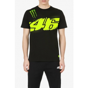 Valentino Rossi pánske tričko Monza 46 Monster Energy black 2022