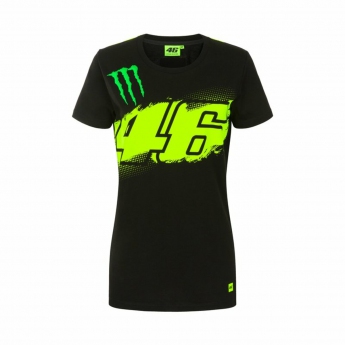 Valentino Rossi dámske tričko Monza 46 Monster Energy black 2022