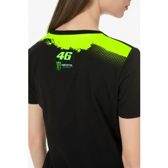 Valentino Rossi dámske tričko Monza 46 Monster Energy black 2022