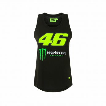 Valentino Rossi dámske tielko VR46  -  Dual Monster Energy black 2022