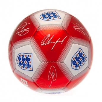 Futbalová reprezentácia fotbalová mini lopta England FA Skill Ball Signature