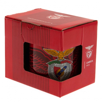 SL Benfica hrnček red
