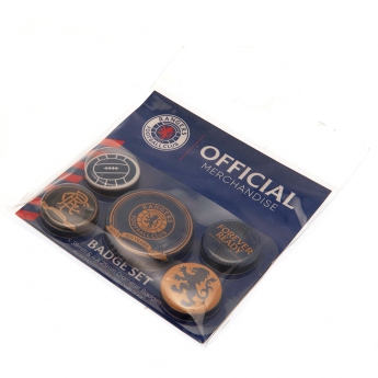 FC Rangers set odznáčikov Button Badge Set