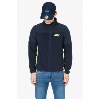 Valentino Rossi pánska mikina Polar fleece blue 2022