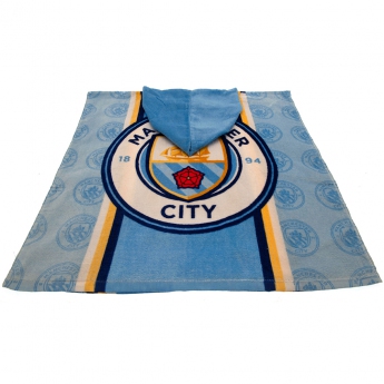 Manchester City detské pončo Kids Hooded Poncho