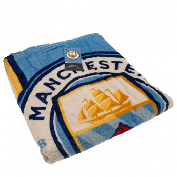 Manchester City detské pončo Kids Hooded Poncho