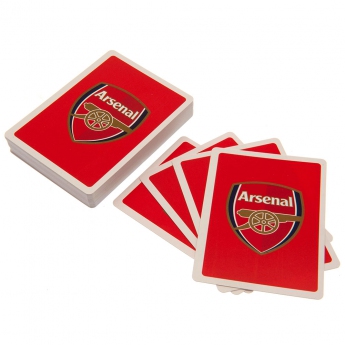 FC Arsenal hracie karty red