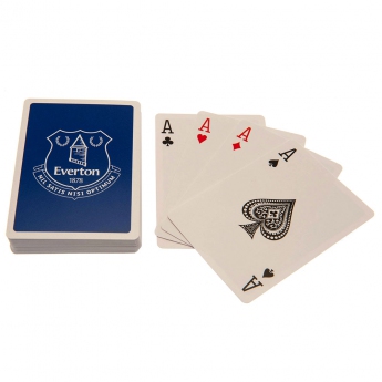 FC Everton hracie karty blue
