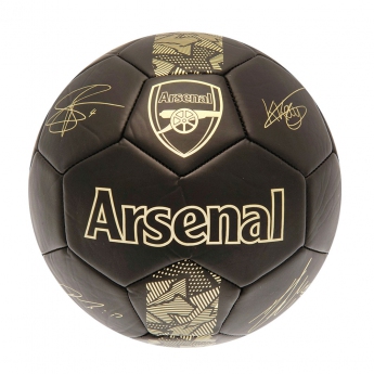 FC Arsenal fotbalová mini lopta Skill Ball Signature Gold PH size 1