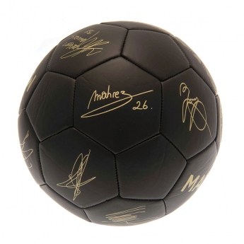 Manchester City fotbalová mini lopta Skill Ball Signature Gold PH size 1