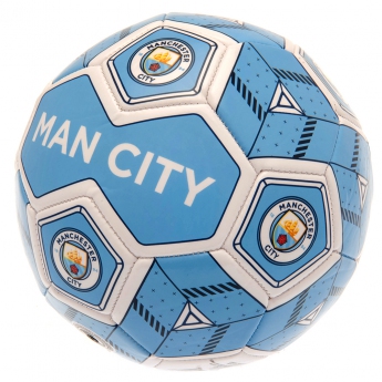 Manchester City fotbalová mini lopta Football HX Size 3