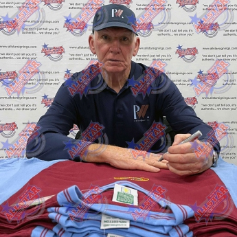 Legendy futbalový dres Aston Villa 1982 Withe Signed Shirt