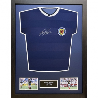 Legendy zarámovaný dres Scottish FA 1986 Strachan Signed Shirt (Framed)