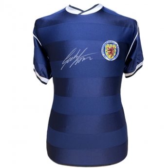 Legendy futbalový dres Scottish 1986 Strachan Signed Shirt