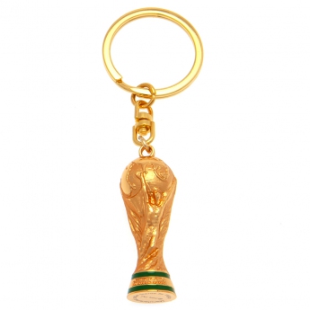 Futbalová reprezentácia kľúčenka World Cup Qatar 2022 3D Trophy Keyring