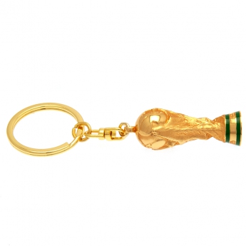 Futbalová reprezentácia kľúčenka World Cup Qatar 2022 3D Trophy Keyring