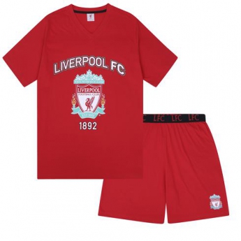 FC Liverpool pánske pyžamo SLab short red