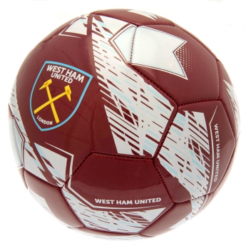 West Ham United futbalová lopta Football NB size 5