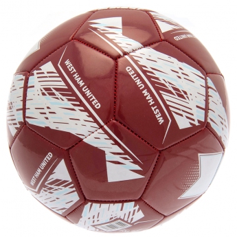 West Ham United futbalová lopta Football NB size 5