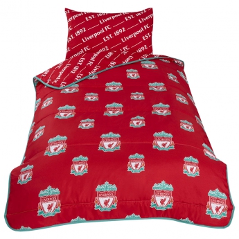 FC Liverpool obliečky na jednu posteľ Single Coverless Duvet