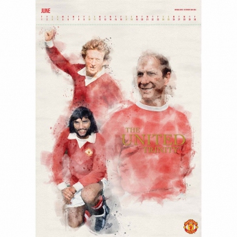 Manchester United kalendár Deluxe Calendar 2023
