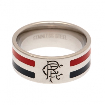 FC Rangers prsteň Colour Stripe Ring Large