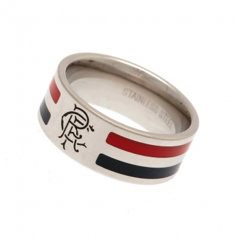 FC Rangers prsteň Colour Stripe Ring Large